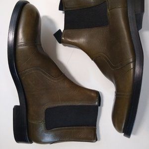 Jimmy Choo Mens Boots color:Olive Green size:43